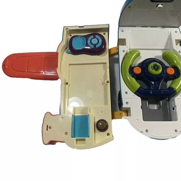 3 In 1 Pretend Play Deformation Electric Driving Simulation Airplane Toy - Picture 6 of 11